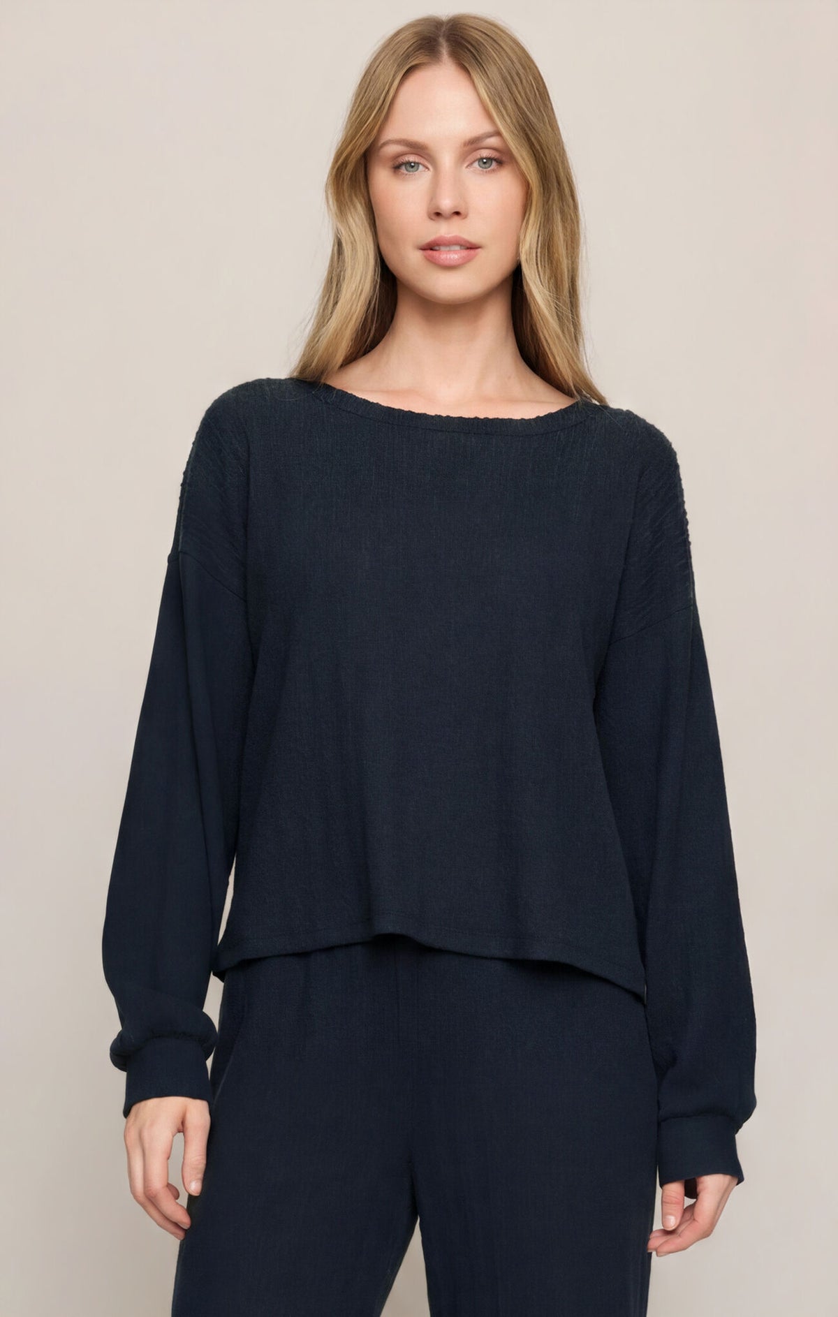 Z Supply Daydreamer Cable Long Sleeve Top