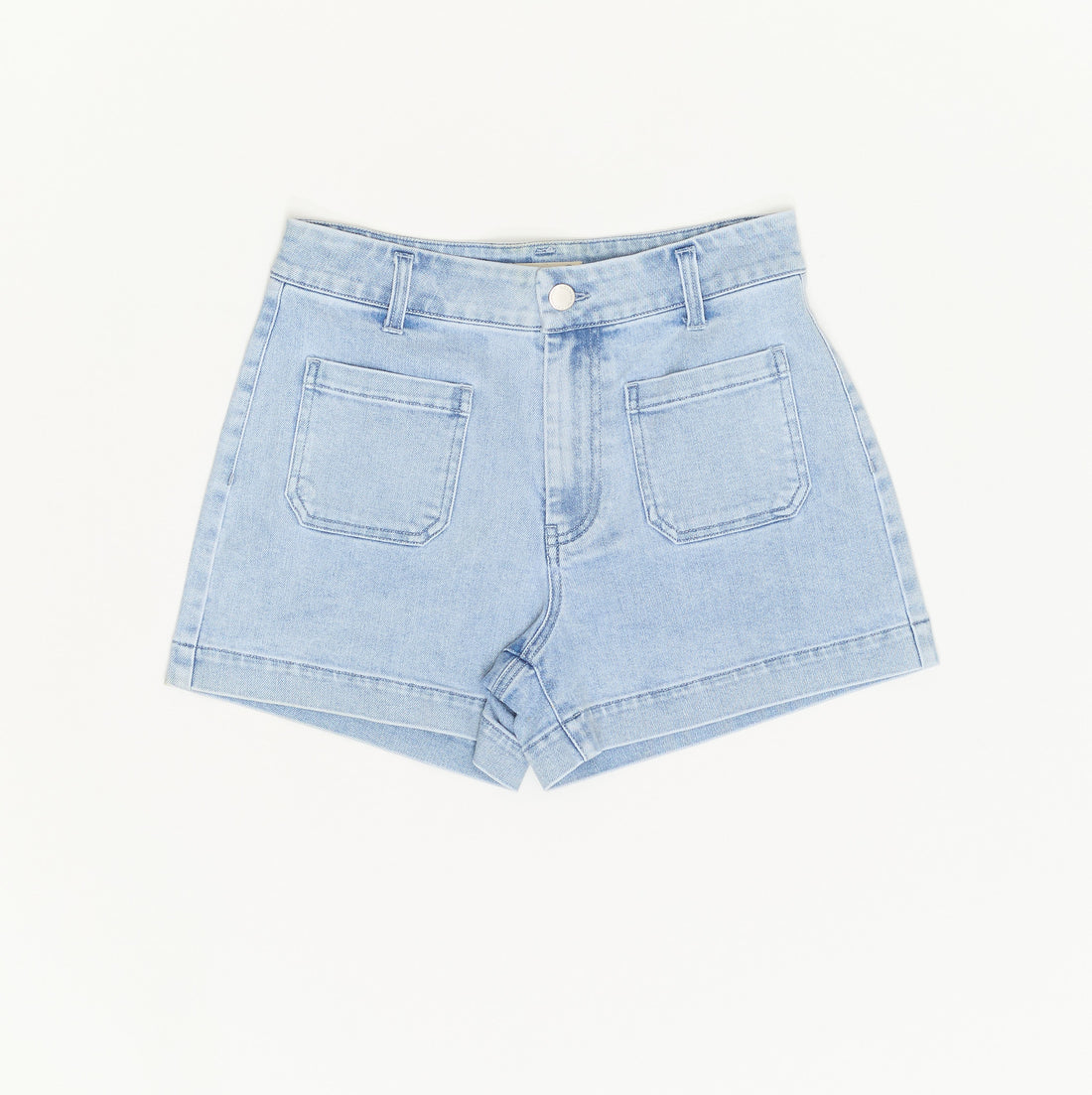 High Rise Patch Pocket Short