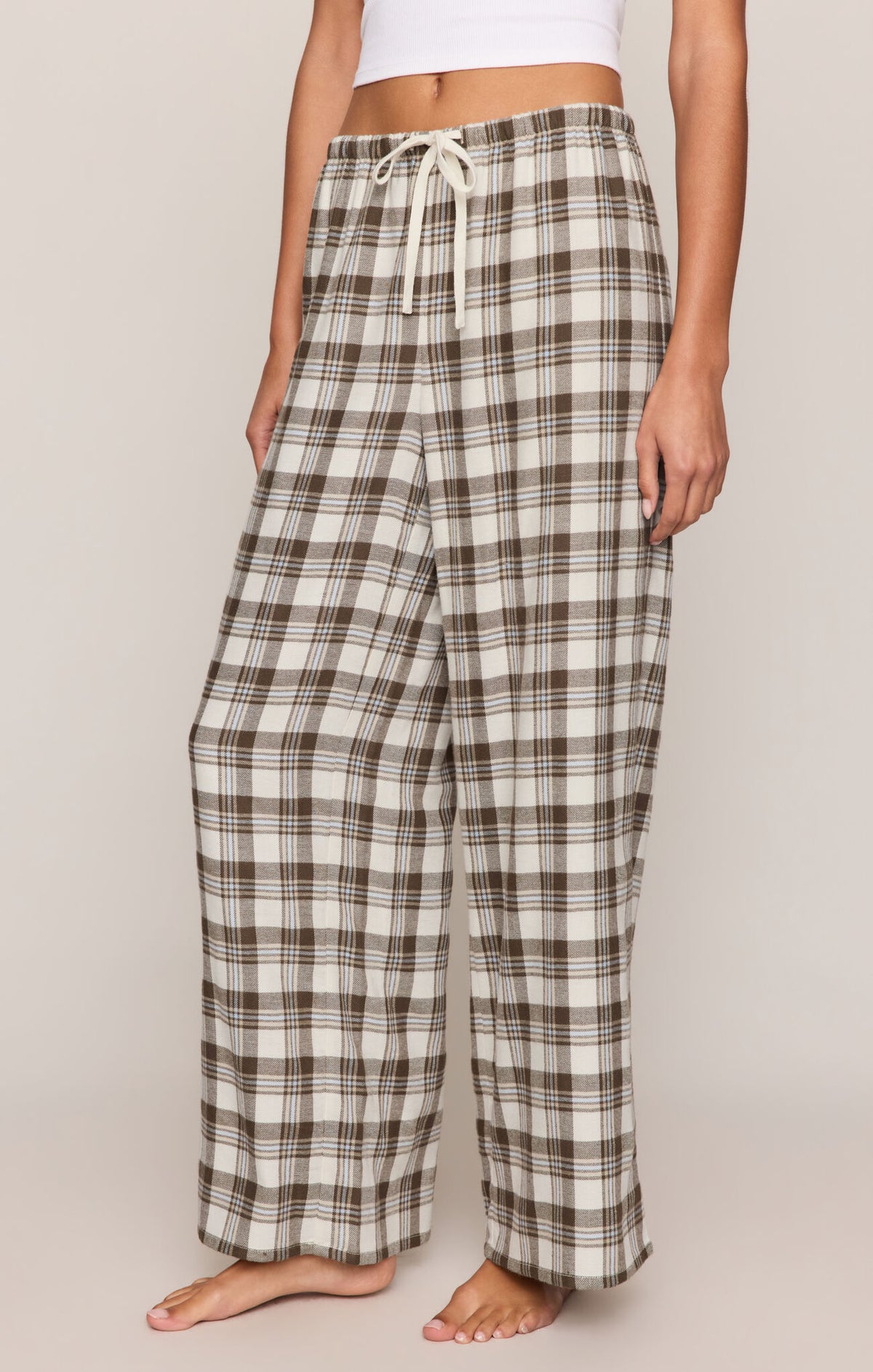 Z Supply Better Off Plaid Pant