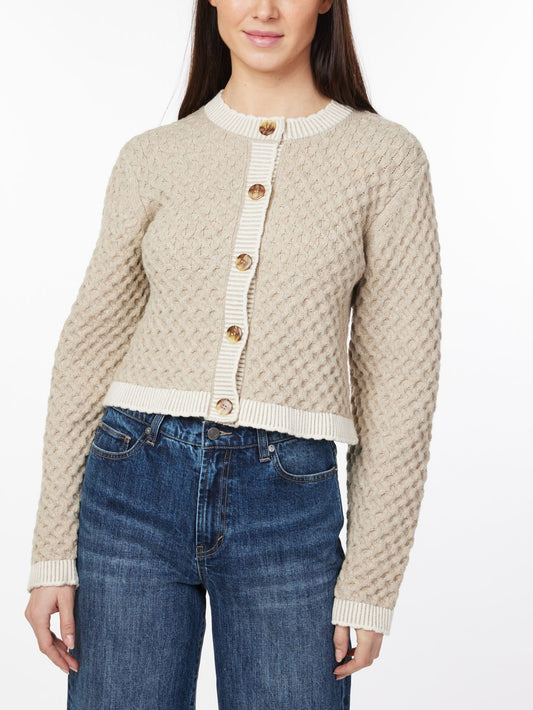 Habitual - Button Down Short Cardigan