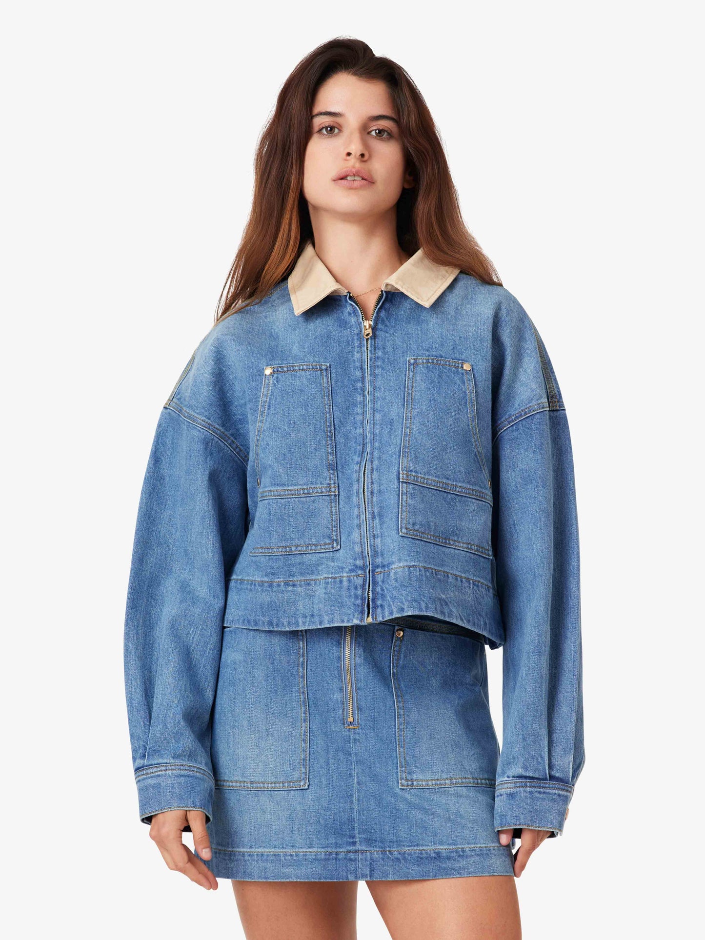 Habitutal - Utility Denim Jacket
